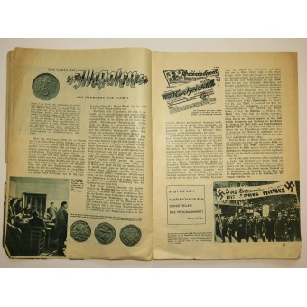 Magazine Der Aufbau, Août 1938, 32 pages. Espenlaub militaria